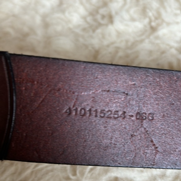 RALPH LAUREN leather belt - Picture 5 of 5